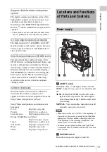 Preview for 11 page of Sony XDCAM PDW-850 Operation Manual