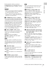 Preview for 25 page of Sony XDCAM PDW-850 Operation Manual