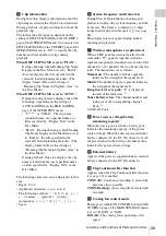 Preview for 29 page of Sony XDCAM PDW-850 Operation Manual