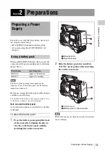 Preview for 33 page of Sony XDCAM PDW-850 Operation Manual