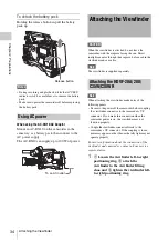 Preview for 34 page of Sony XDCAM PDW-850 Operation Manual