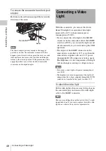 Preview for 48 page of Sony XDCAM PDW-850 Operation Manual