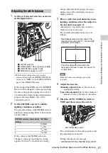 Preview for 57 page of Sony XDCAM PDW-850 Operation Manual