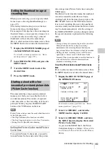 Preview for 83 page of Sony XDCAM PDW-850 Operation Manual