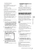 Preview for 89 page of Sony XDCAM PDW-850 Operation Manual