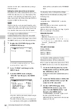 Preview for 92 page of Sony XDCAM PDW-850 Operation Manual