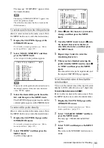 Preview for 93 page of Sony XDCAM PDW-850 Operation Manual