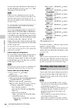 Preview for 98 page of Sony XDCAM PDW-850 Operation Manual