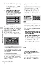 Preview for 116 page of Sony XDCAM PDW-850 Operation Manual