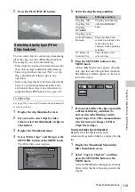 Preview for 119 page of Sony XDCAM PDW-850 Operation Manual