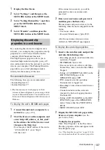 Preview for 137 page of Sony XDCAM PDW-850 Operation Manual