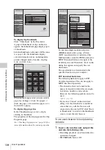 Preview for 138 page of Sony XDCAM PDW-850 Operation Manual