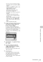 Preview for 139 page of Sony XDCAM PDW-850 Operation Manual