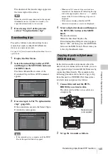 Preview for 145 page of Sony XDCAM PDW-850 Operation Manual