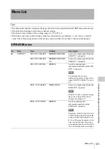 Preview for 151 page of Sony XDCAM PDW-850 Operation Manual