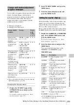 Preview for 203 page of Sony XDCAM PDW-850 Operation Manual