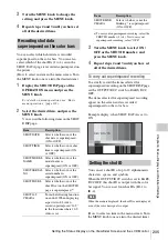 Preview for 205 page of Sony XDCAM PDW-850 Operation Manual