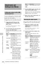 Preview for 208 page of Sony XDCAM PDW-850 Operation Manual