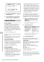 Preview for 218 page of Sony XDCAM PDW-850 Operation Manual