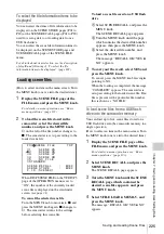 Preview for 225 page of Sony XDCAM PDW-850 Operation Manual