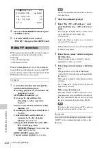 Preview for 234 page of Sony XDCAM PDW-850 Operation Manual