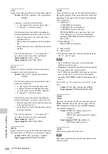 Preview for 236 page of Sony XDCAM PDW-850 Operation Manual