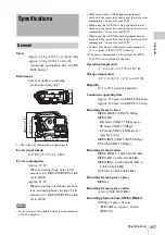 Preview for 257 page of Sony XDCAM PDW-850 Operation Manual