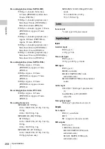 Preview for 258 page of Sony XDCAM PDW-850 Operation Manual