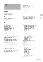 Preview for 273 page of Sony XDCAM PDW-850 Operation Manual