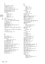 Preview for 276 page of Sony XDCAM PDW-850 Operation Manual