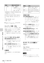 Preview for 64 page of Sony XDCAM PDW-D1 Operation Manual