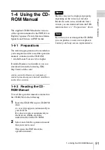 Preview for 91 page of Sony XDCAM PDW-D1 Operation Manual