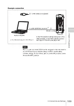 Preview for 103 page of Sony XDCAM PDW-D1 Operation Manual