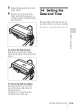 Preview for 105 page of Sony XDCAM PDW-D1 Operation Manual