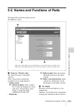 Preview for 121 page of Sony XDCAM PDW-D1 Operation Manual