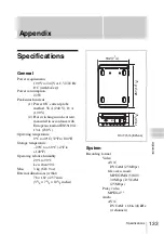 Preview for 133 page of Sony XDCAM PDW-D1 Operation Manual