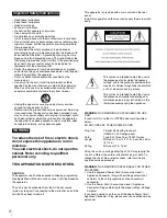 Предварительный просмотр 2 страницы Sony XDCAM PDW-HD1200 Operation Manual