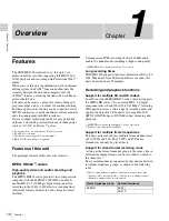 Предварительный просмотр 10 страницы Sony XDCAM PDW-HD1200 Operation Manual