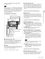 Предварительный просмотр 17 страницы Sony XDCAM PDW-HD1200 Operation Manual