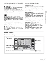 Предварительный просмотр 19 страницы Sony XDCAM PDW-HD1200 Operation Manual