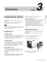 Предварительный просмотр 27 страницы Sony XDCAM PDW-HD1200 Operation Manual