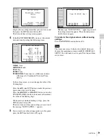 Предварительный просмотр 29 страницы Sony XDCAM PDW-HD1200 Operation Manual