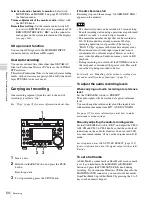 Предварительный просмотр 50 страницы Sony XDCAM PDW-HD1200 Operation Manual