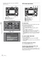 Предварительный просмотр 66 страницы Sony XDCAM PDW-HD1200 Operation Manual