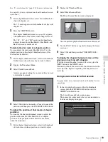 Предварительный просмотр 69 страницы Sony XDCAM PDW-HD1200 Operation Manual