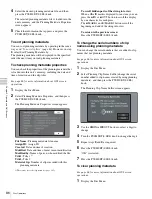 Предварительный просмотр 86 страницы Sony XDCAM PDW-HD1200 Operation Manual