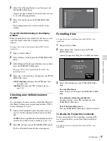 Предварительный просмотр 87 страницы Sony XDCAM PDW-HD1200 Operation Manual