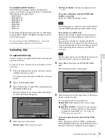 Предварительный просмотр 91 страницы Sony XDCAM PDW-HD1200 Operation Manual