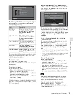 Предварительный просмотр 93 страницы Sony XDCAM PDW-HD1200 Operation Manual