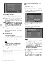 Предварительный просмотр 94 страницы Sony XDCAM PDW-HD1200 Operation Manual